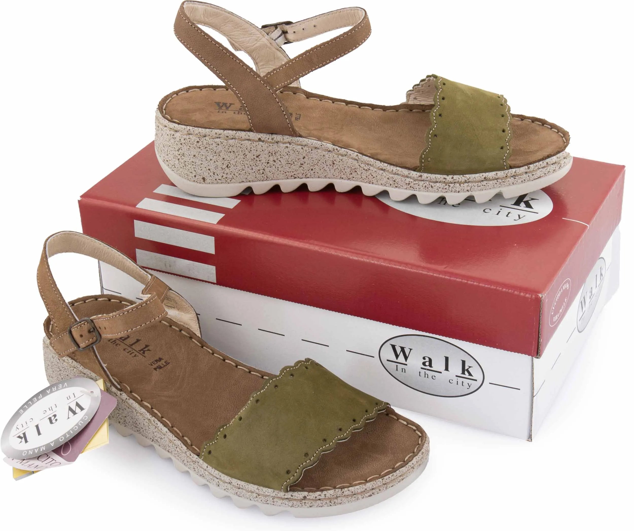 Sandały Ladies Fango Militare 37 - Comfort & Style