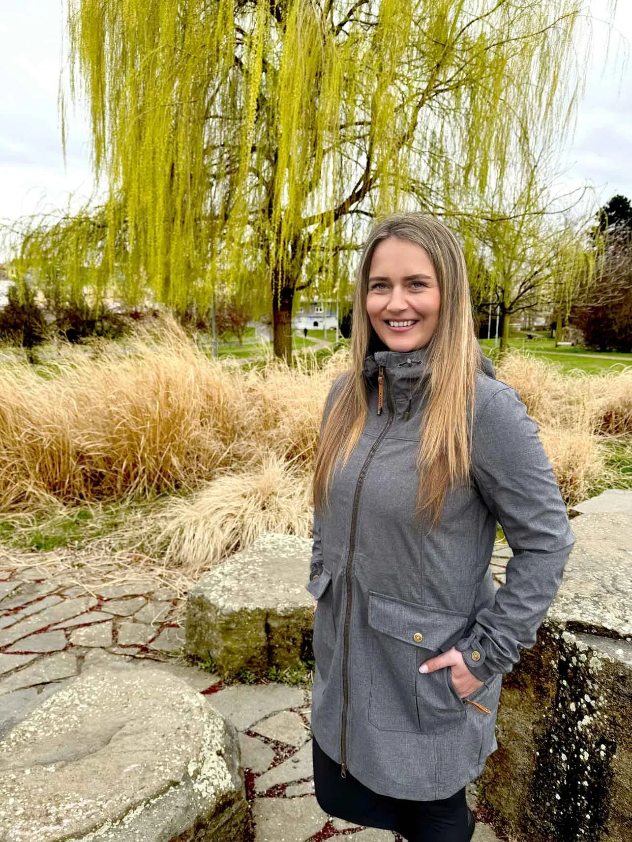 Women's Softshell Coat Loap Lavila Gry, M