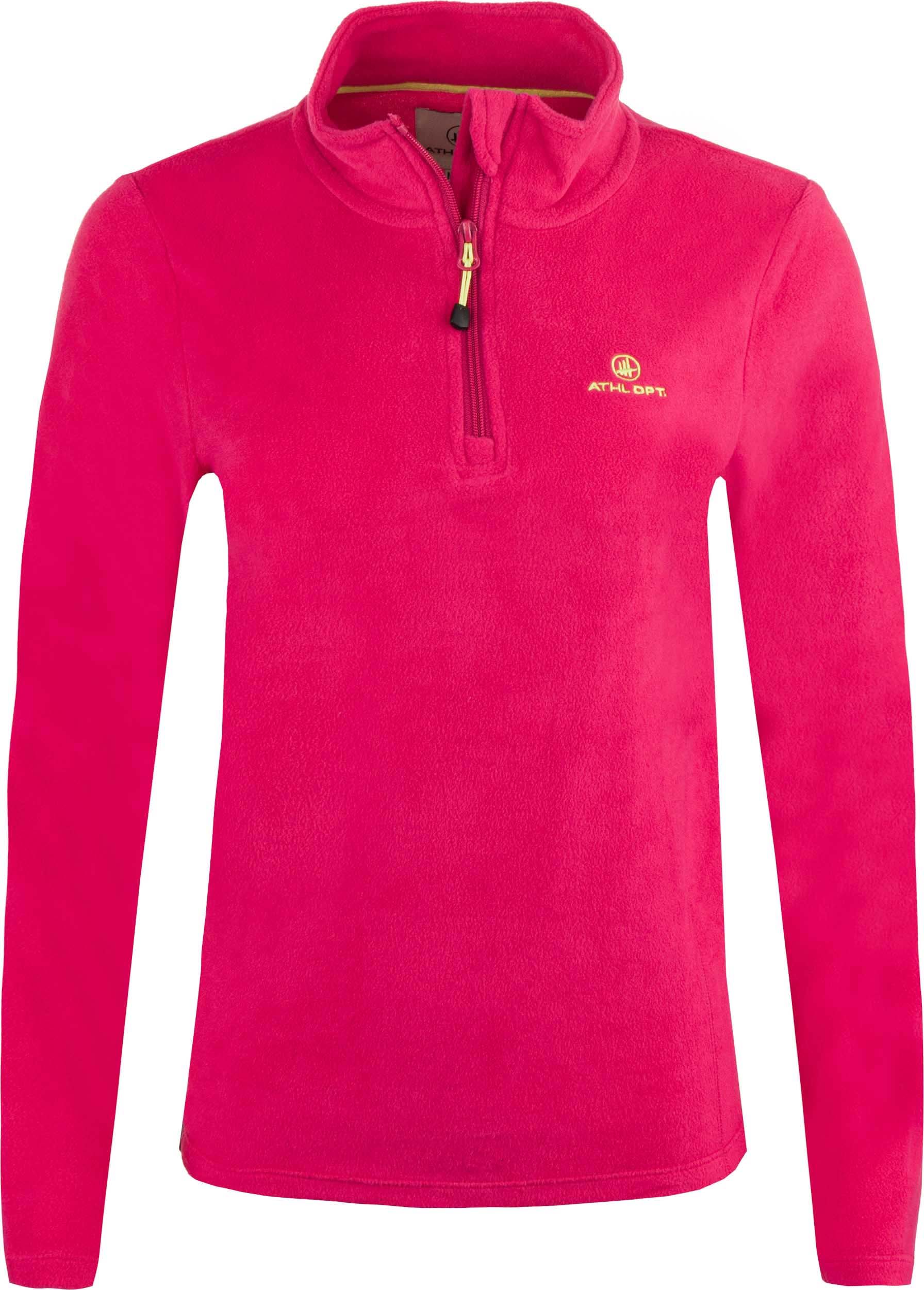 Dames Fleece Sweatshirt Virgin Fuchsia M - Warm & Sportief