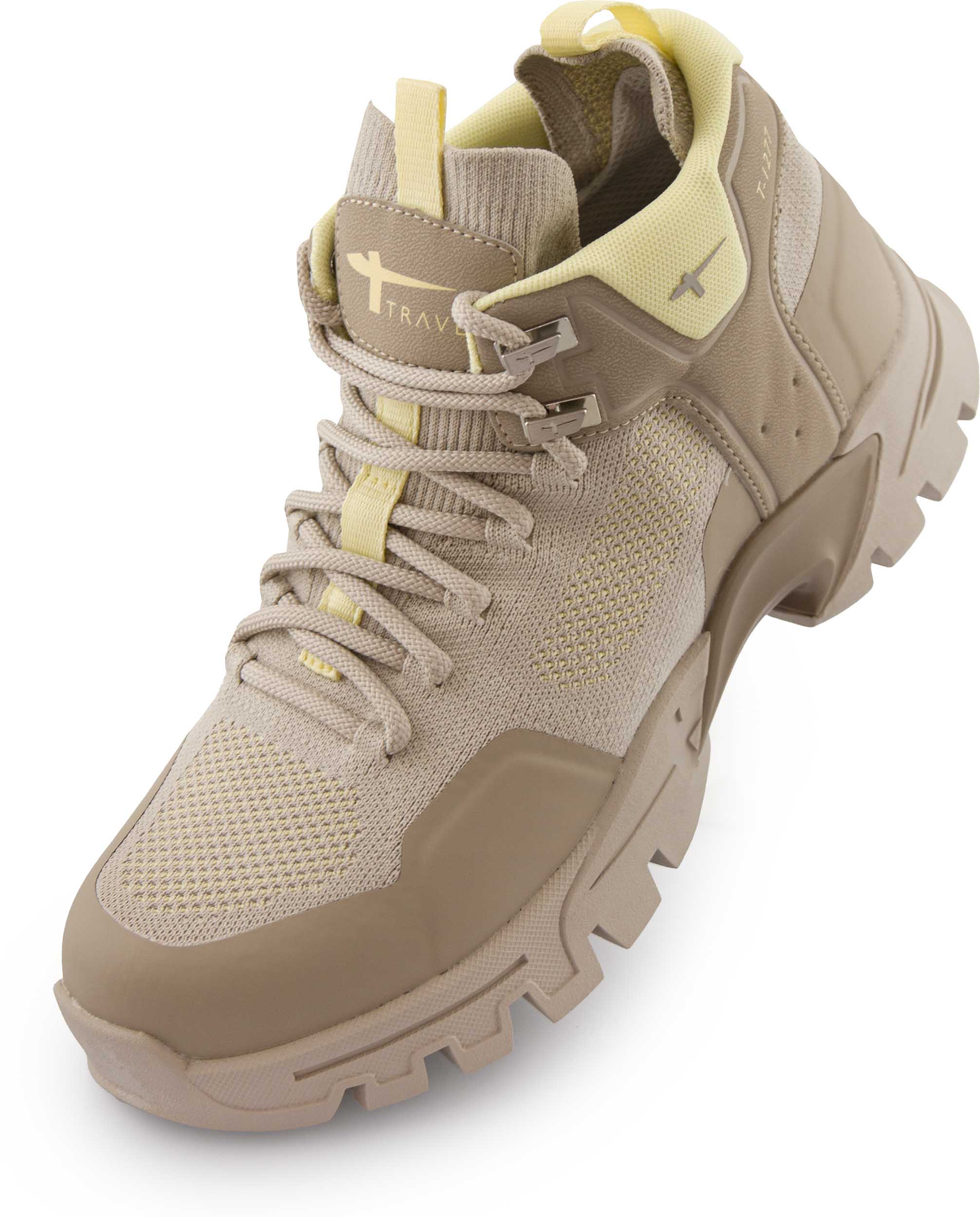 Tamaris Dames Wandelschoenen Beige 39 - Comfort & Grip