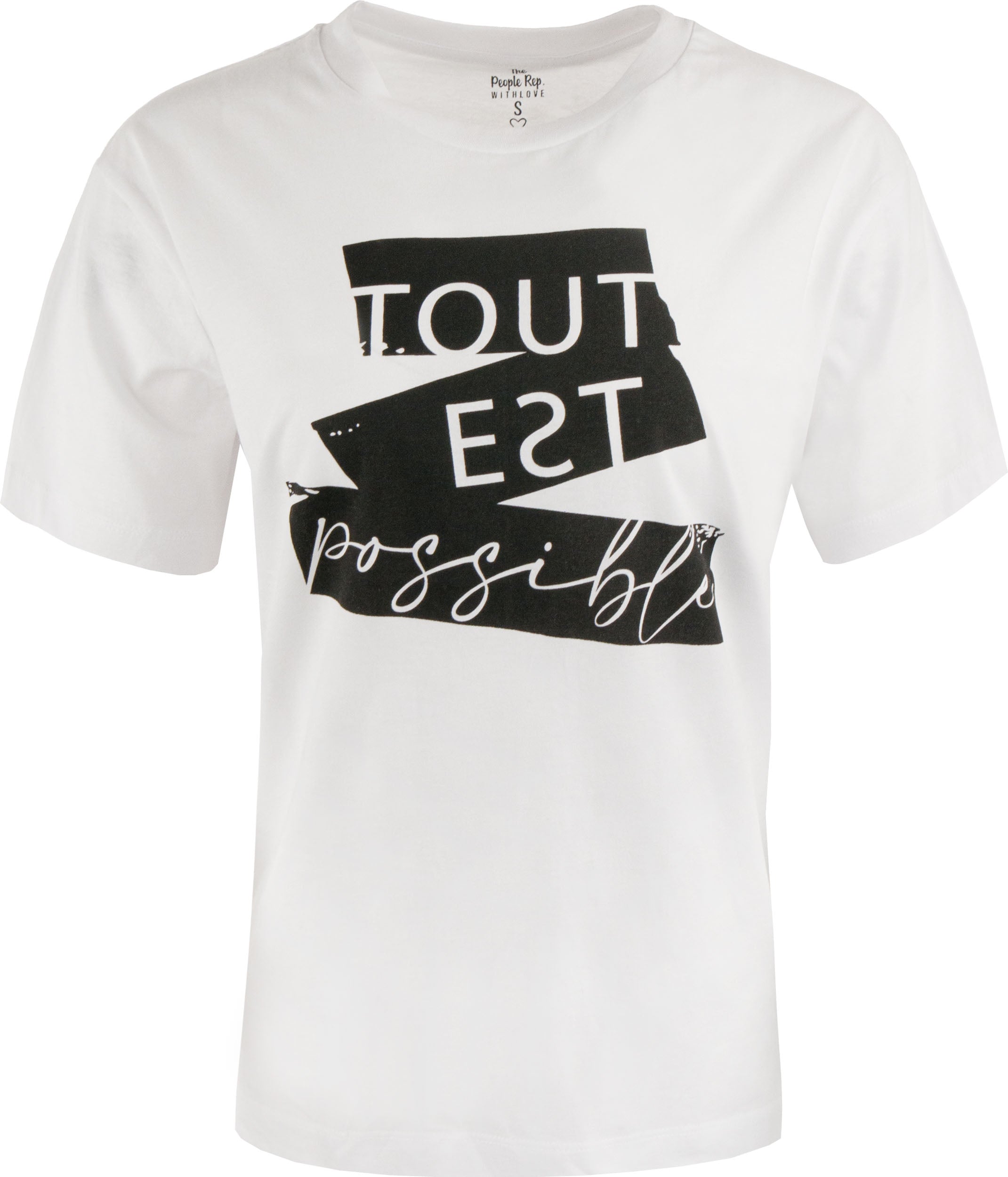 Dames T-shirt Minerva Wit M - Zacht Katoen & Perfecte Pasvorm