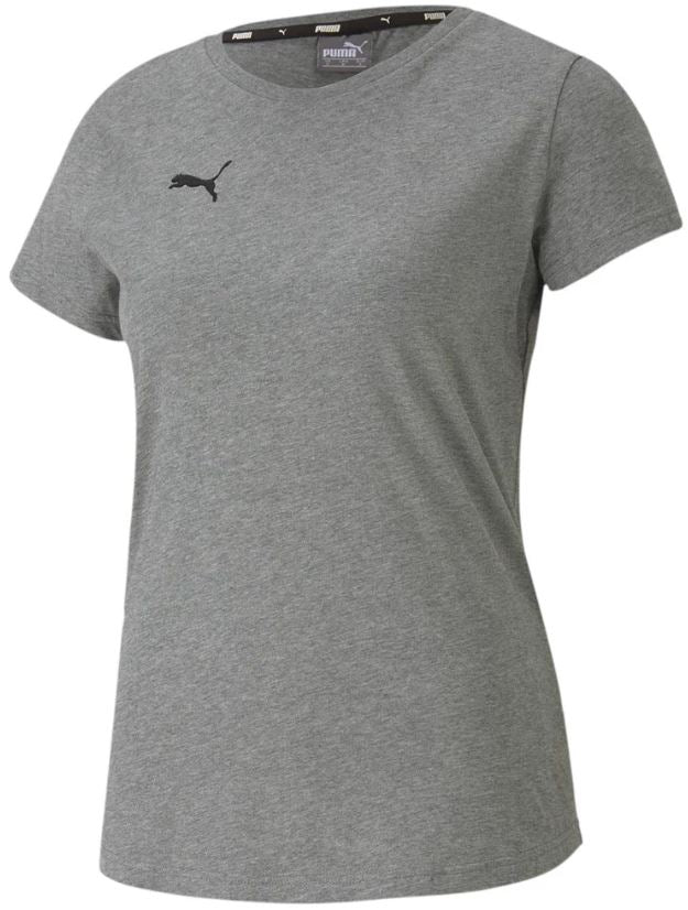 Dames t-shirt puma teamgoal 23 afslappet t-shirt grijs grijs s