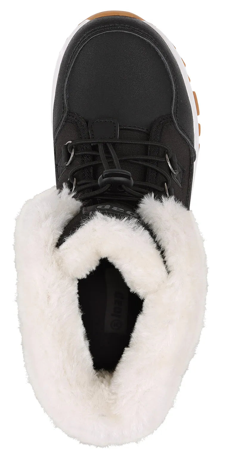 Buataisí geimhridh leanaí uiscedhíonacha loap miky méid dubh 28