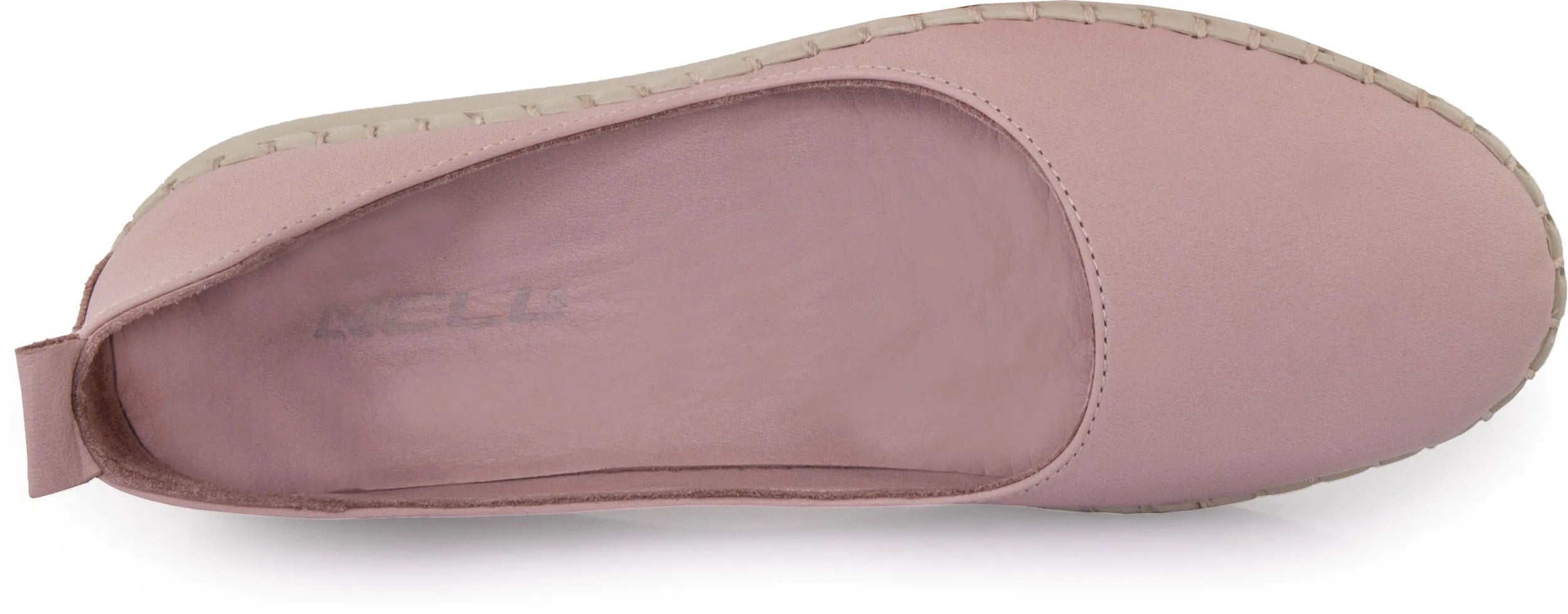 Dames Leren Ballerinas Nell Skin Paars 36