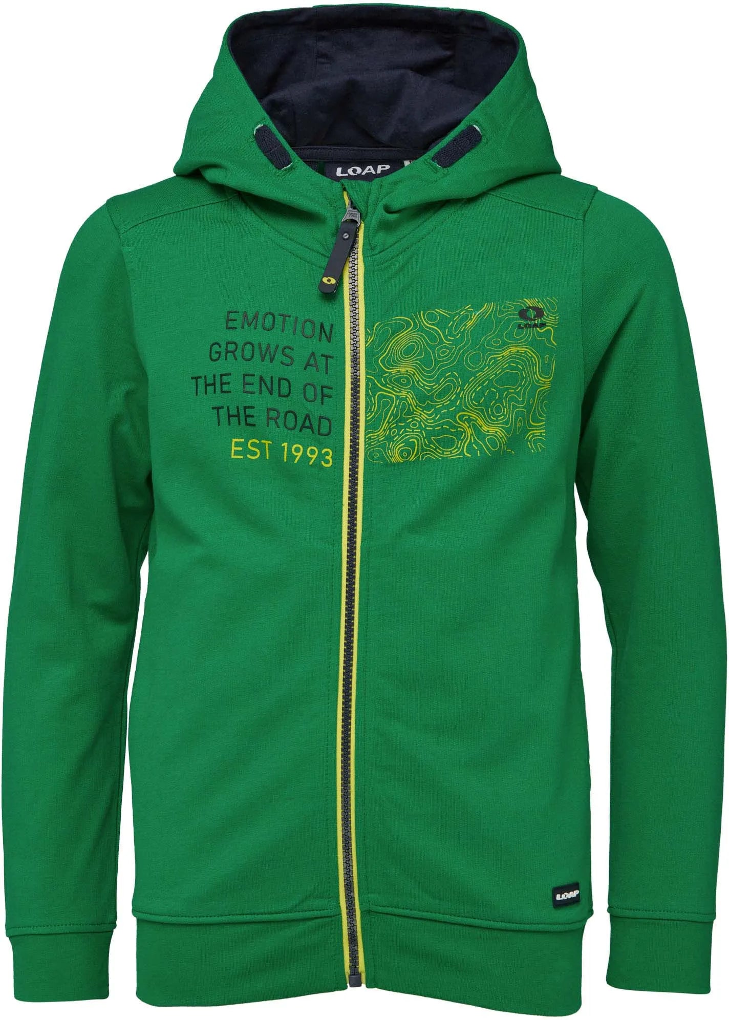 Children's sweatshirt loap dorm green 158-164