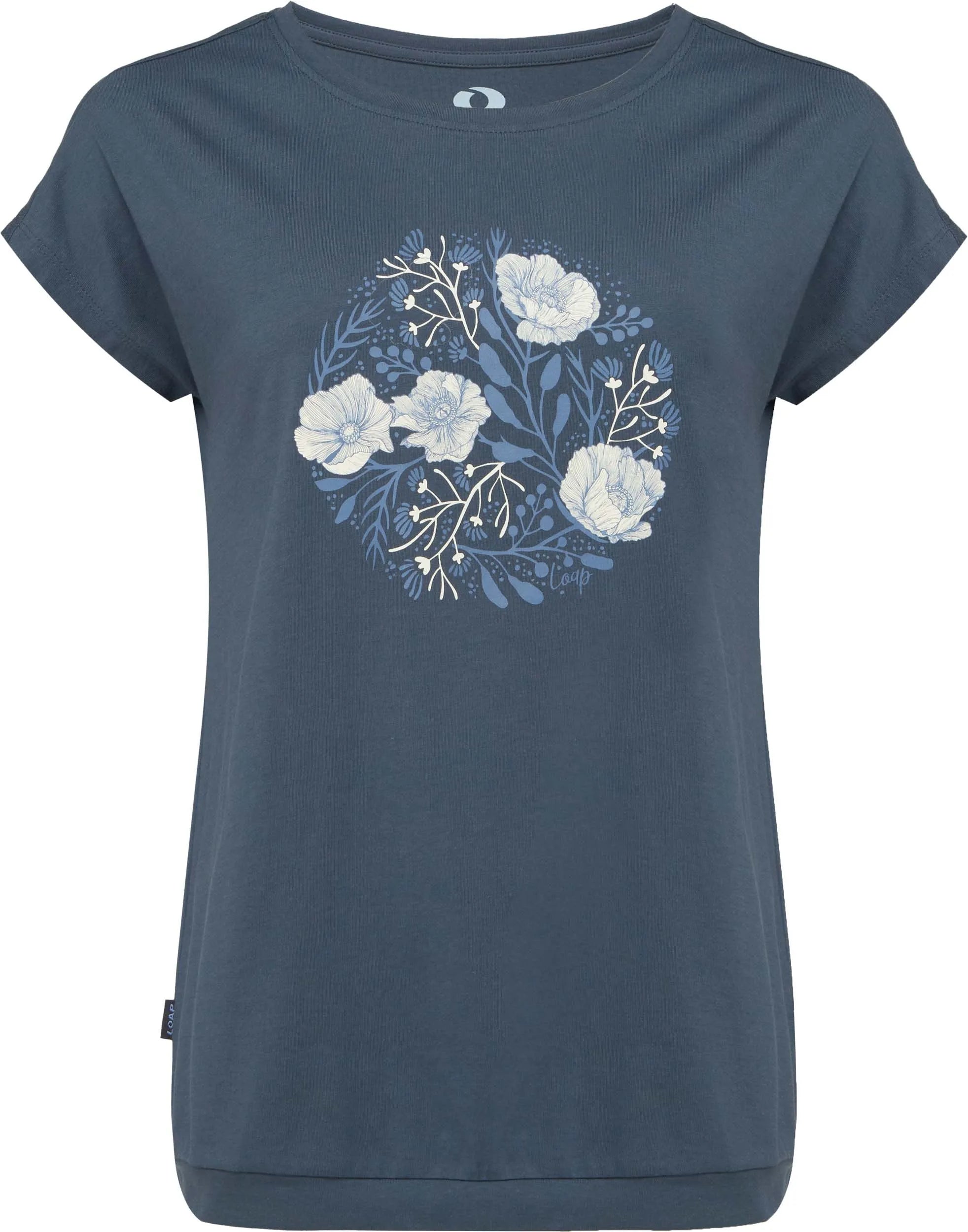 Dames t-shirt loap Barga Blauw Blauw s