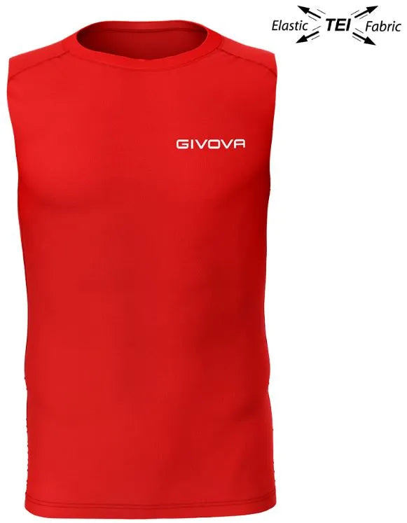 Elastické tričko Givova Technical Corpus 1 Red XL