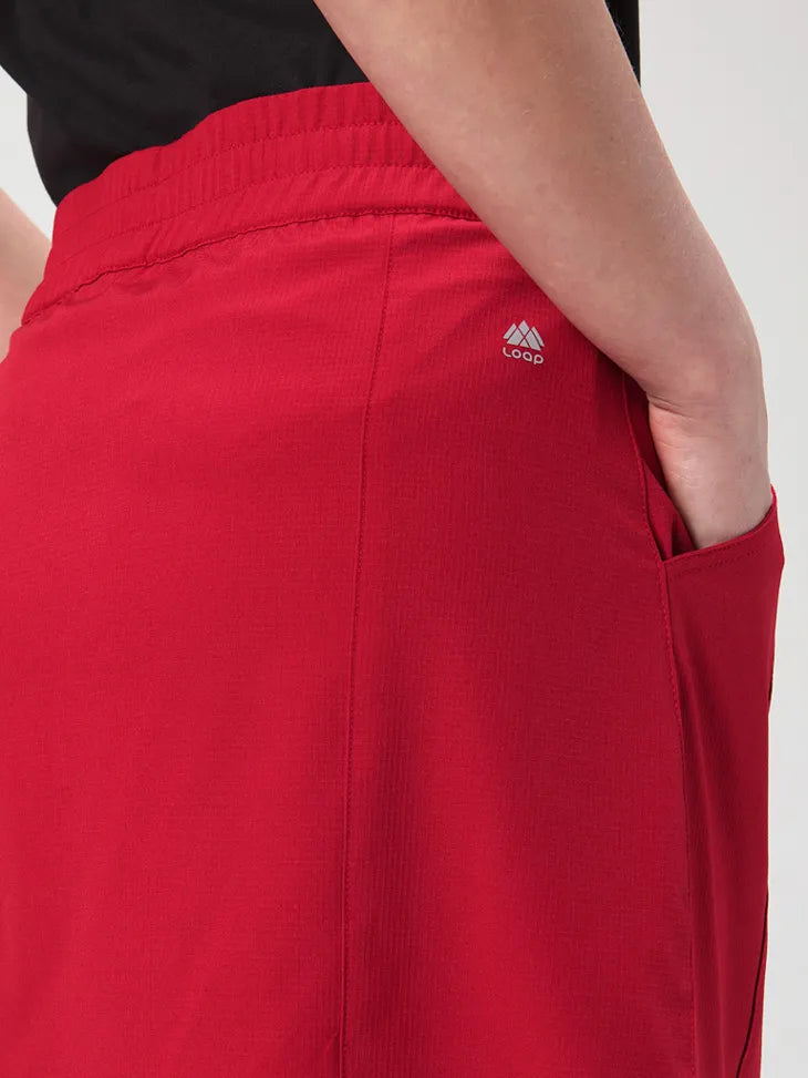 LOEP UZUKA Dámská sukně - elegantní midi měkké bavlny