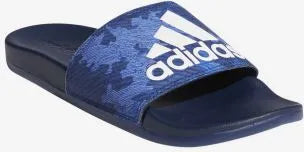 ADIDAS Adilette Chils Slippers Men tamanhou 42 dos homens marinhos
