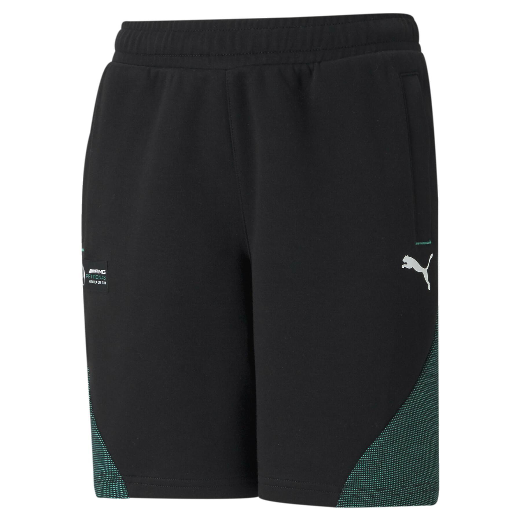 PUMA MAPF1 Kinder Sweat Shorts Black 164 - Comfort & Style