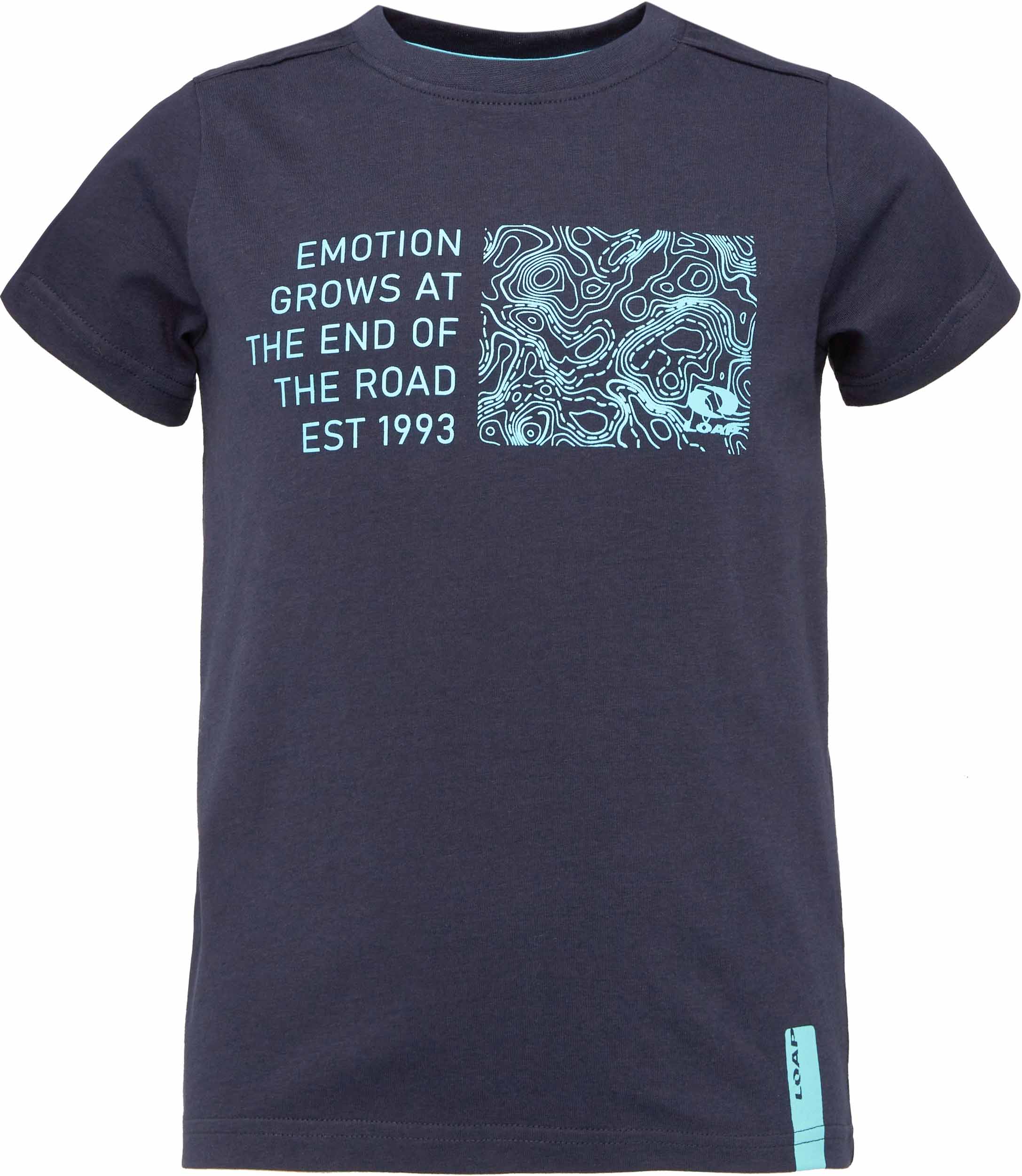 Camiseta de niños MOOYAR BOODAR TM. Azul azul 146-152