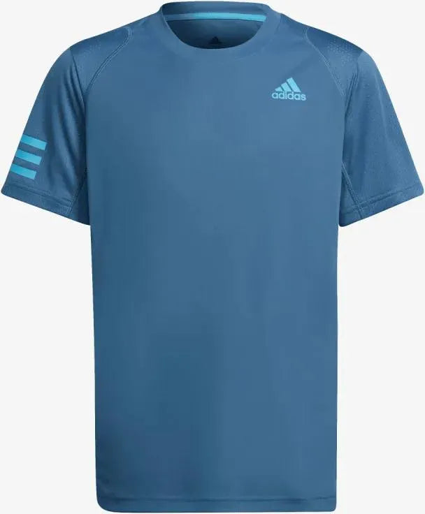 Adidas Jr Club Leadóg Lead T -shirt 140 - breathable & inbhuanaithe