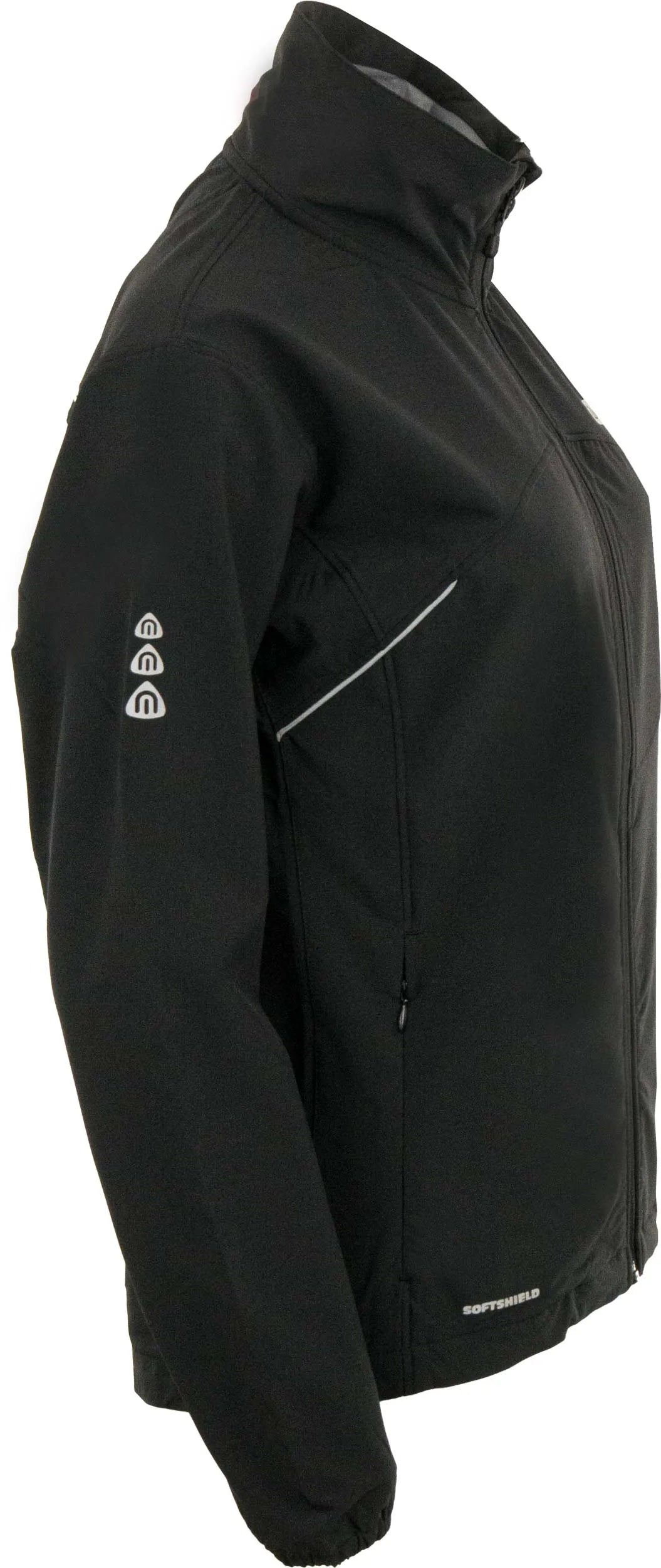 Nordblanc women's soft-shell jacket - thin black 40