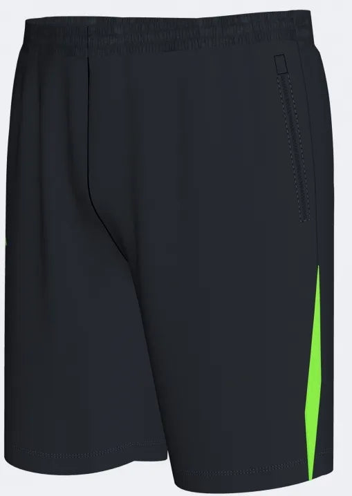 Joma Championship VII šortky černé-fluor zelené, s