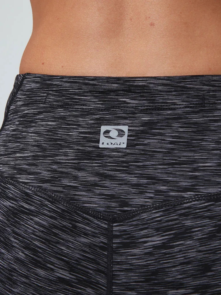 Dames 3/4 Leggings - Loaf Maffia Grijs, Maat M