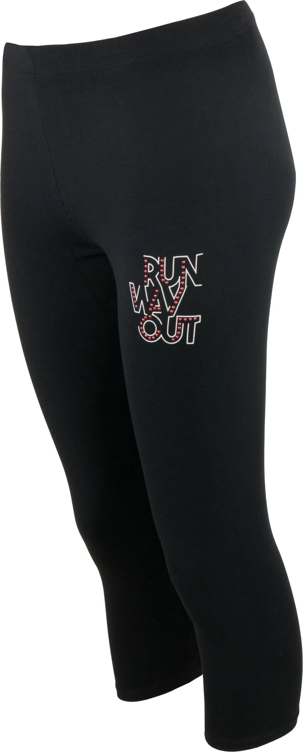 Dámy 3/4 legíny Beata Black L - Sporty & Prodyble