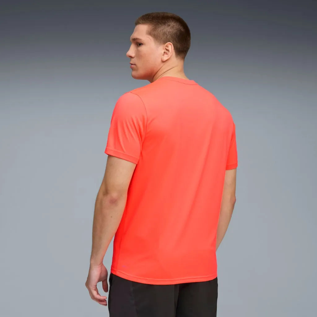 Heren póló puma ess szilárd macska póló roze xl