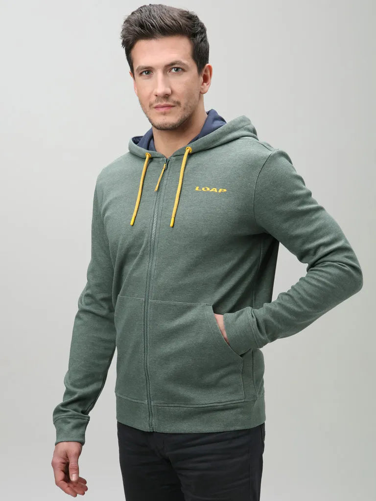 Heren sweatshirt loap ecbasan groen groen l