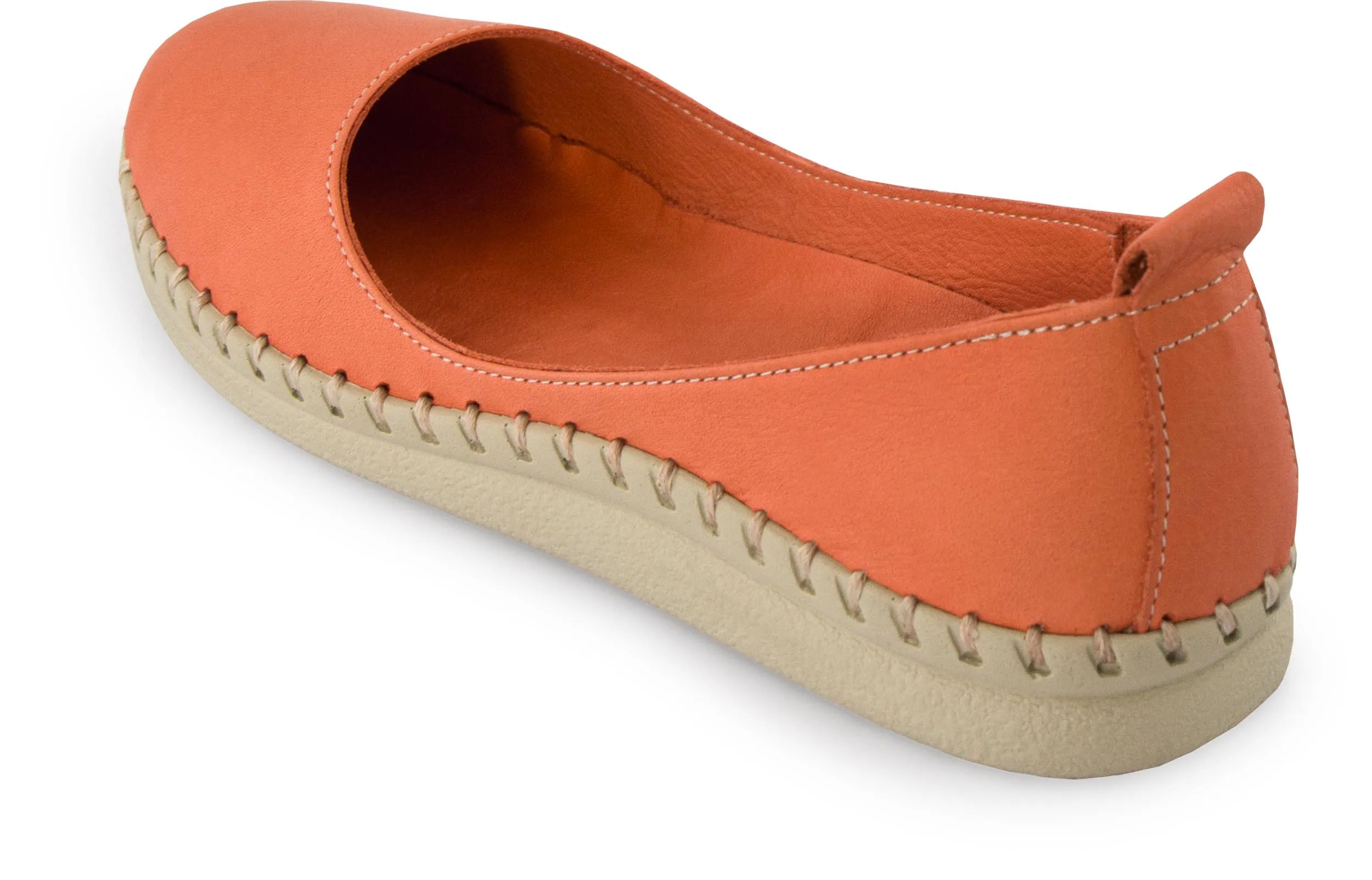 Dames Lerne Ballerinas Nell Pumpkin Oranje 39