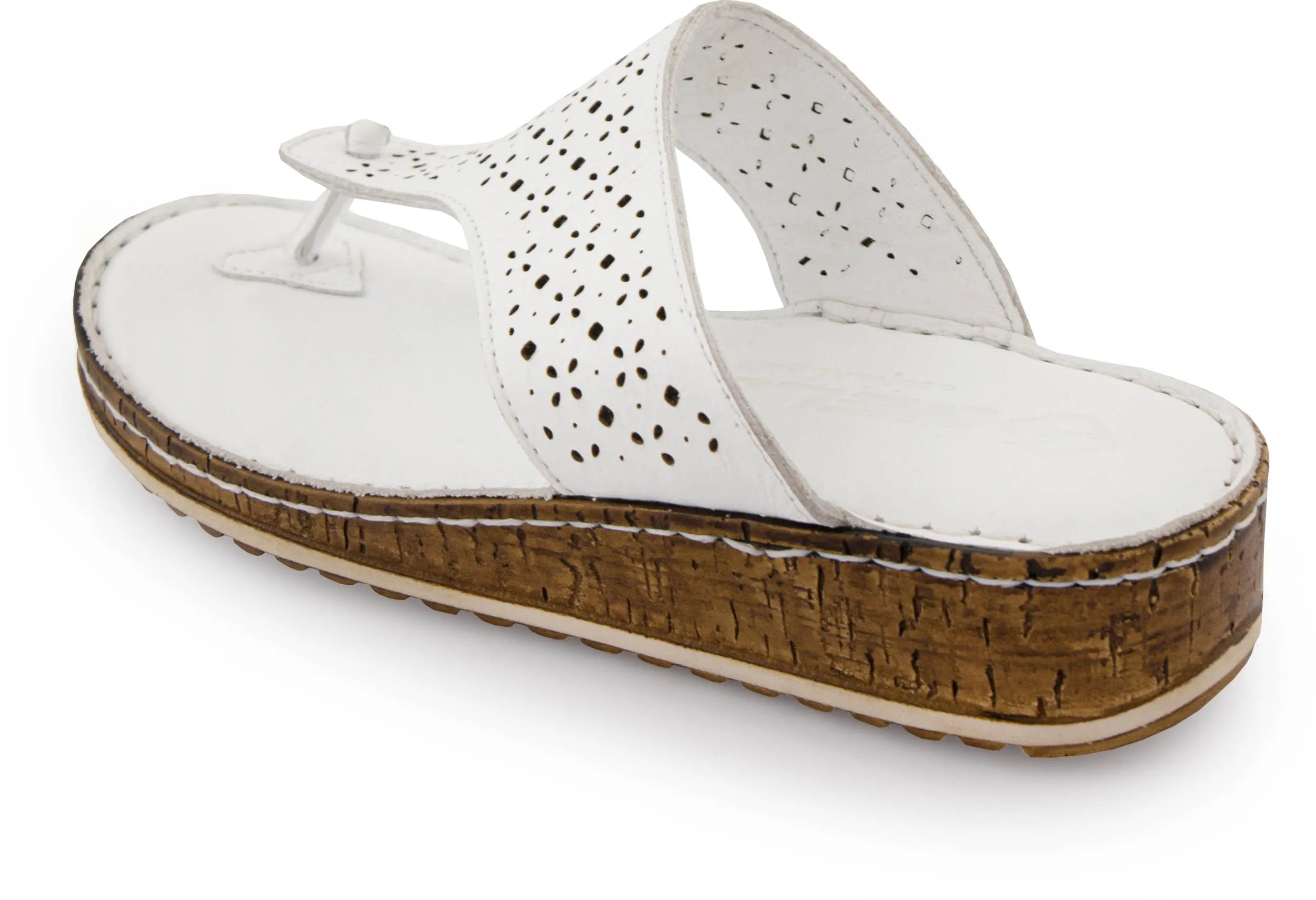 Slifori di pelle da donna bianca 41 - Comfort ed eleganza