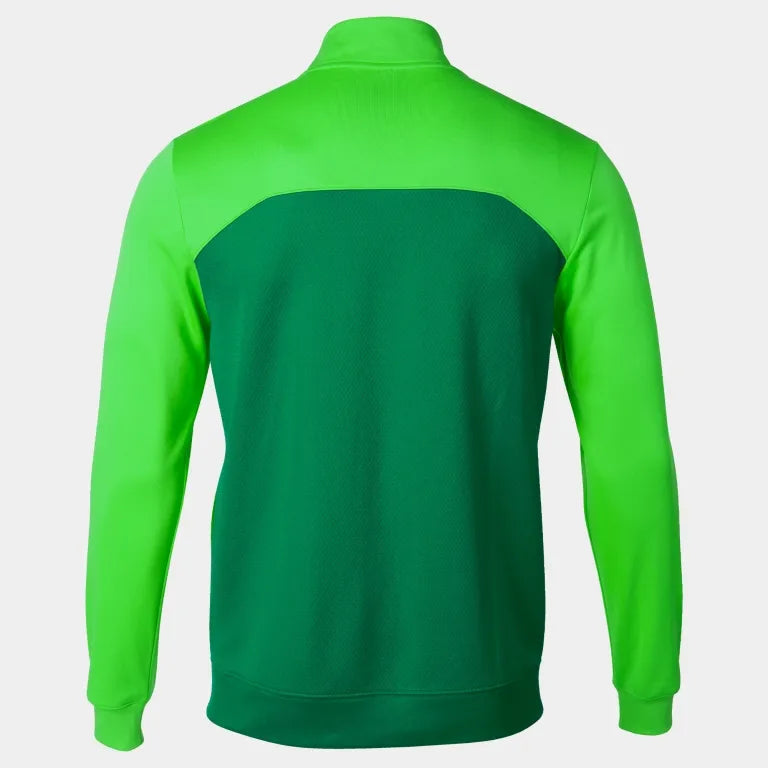 Sport Sweatshirt Joma Gewinner II Full Reißverschluss Fluorgrün 2xl