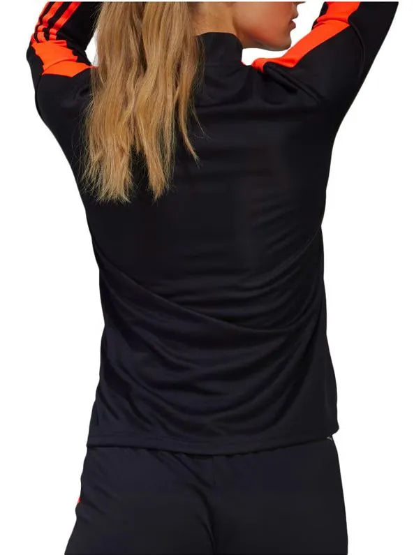 Adidas WMS TIRO LS suéter negro-app rojo, s