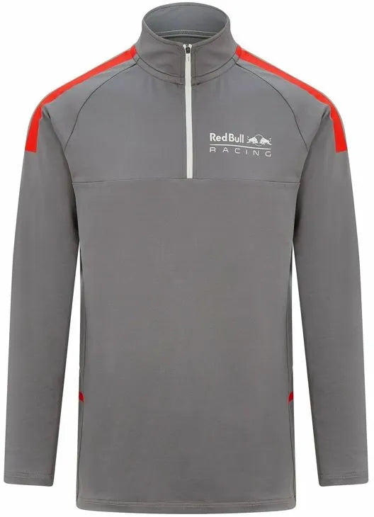 Red Bull Racing F1 Zip Tech Camiseta Light Grey Men l