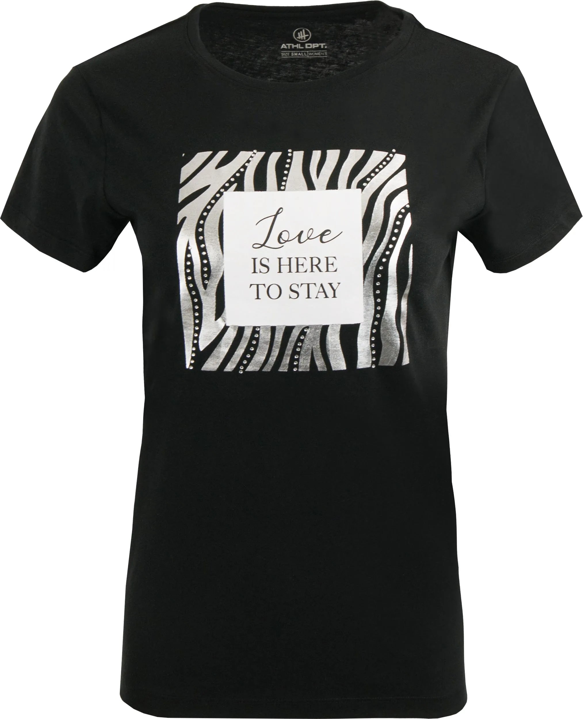 Dámský sport T -košile Black L - prodyšný a flexibilní