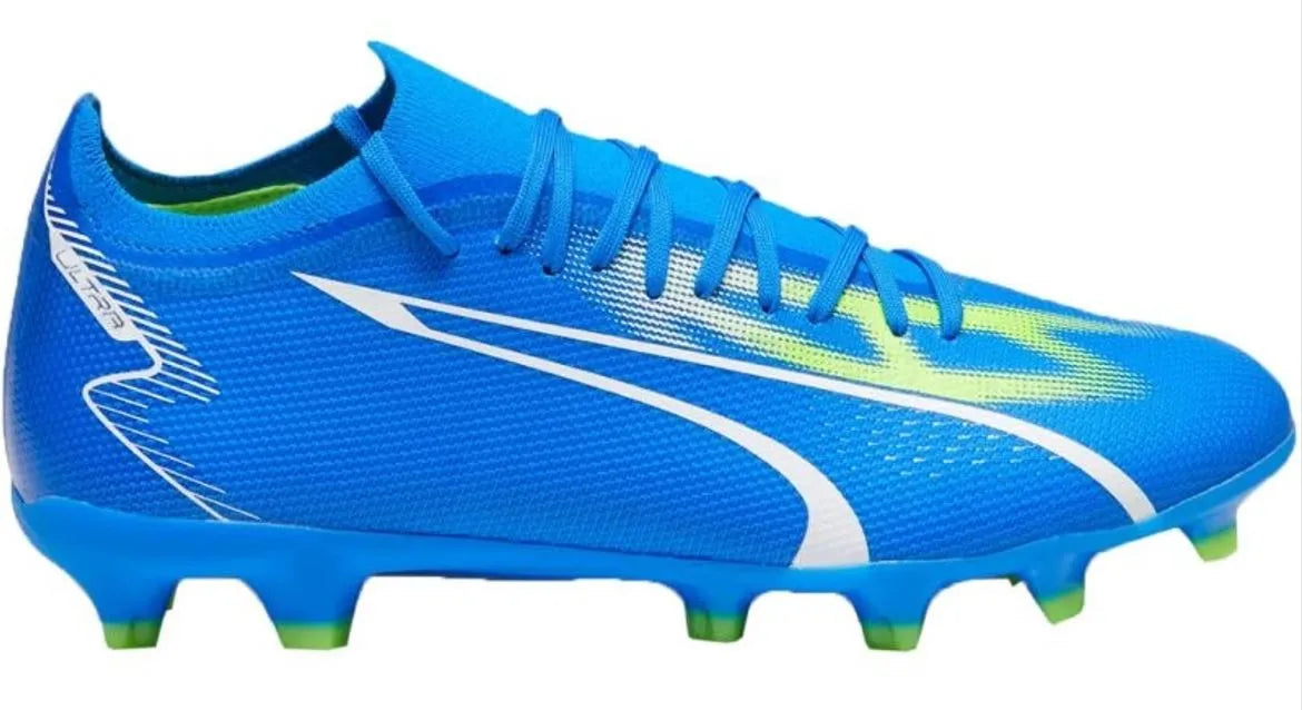 Puma Ultra Match FG-AG Football Boots Blue/White 42.5