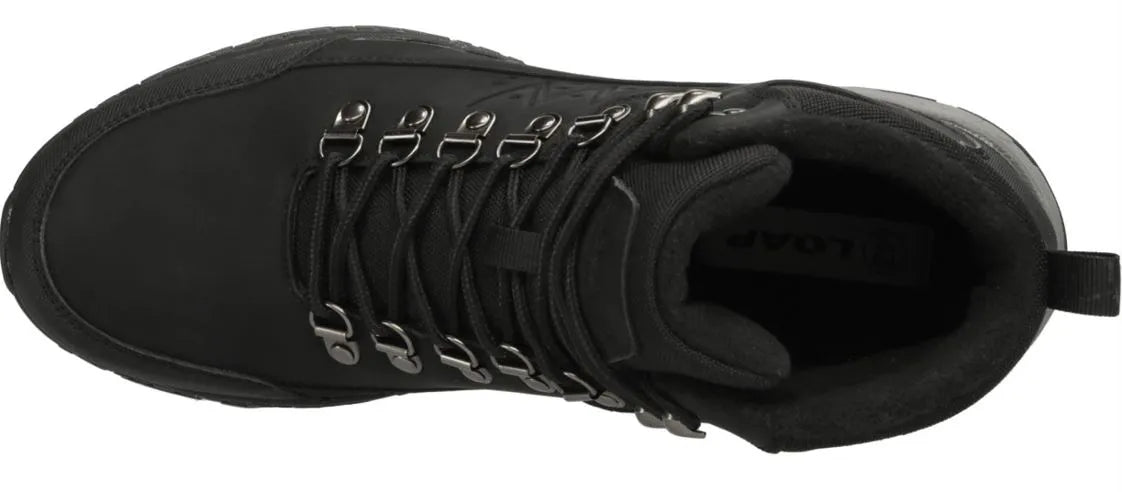 Pánské mokasíny Sterling Black Winter Boots, velikost 43