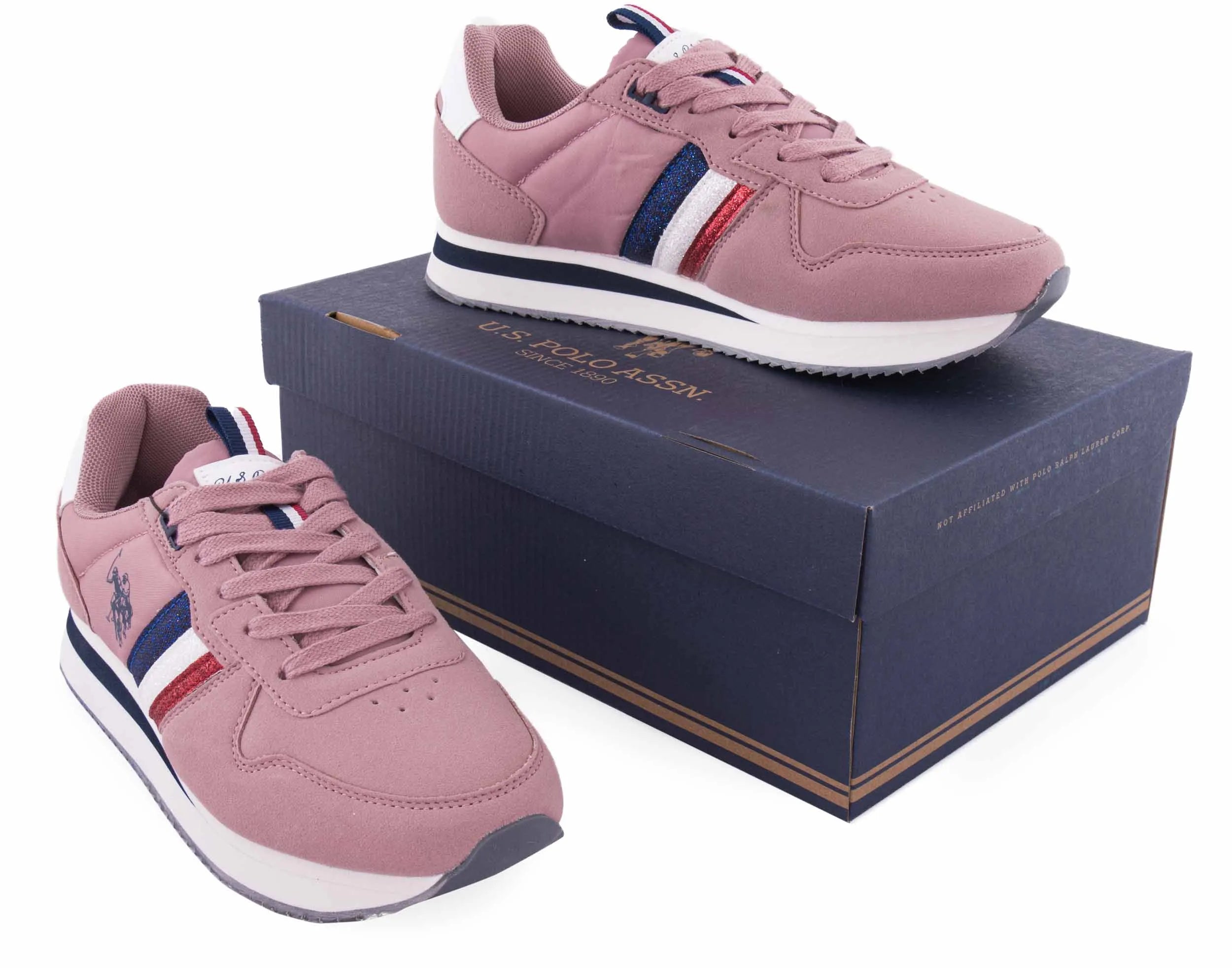 U. Polo Assn. Rose Sneakers na mBan 41 - trendy & compordach