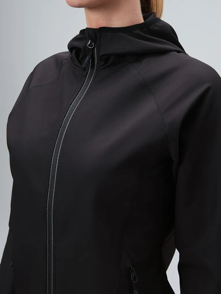 Kvinders softshell jakke loap ursa blk, s