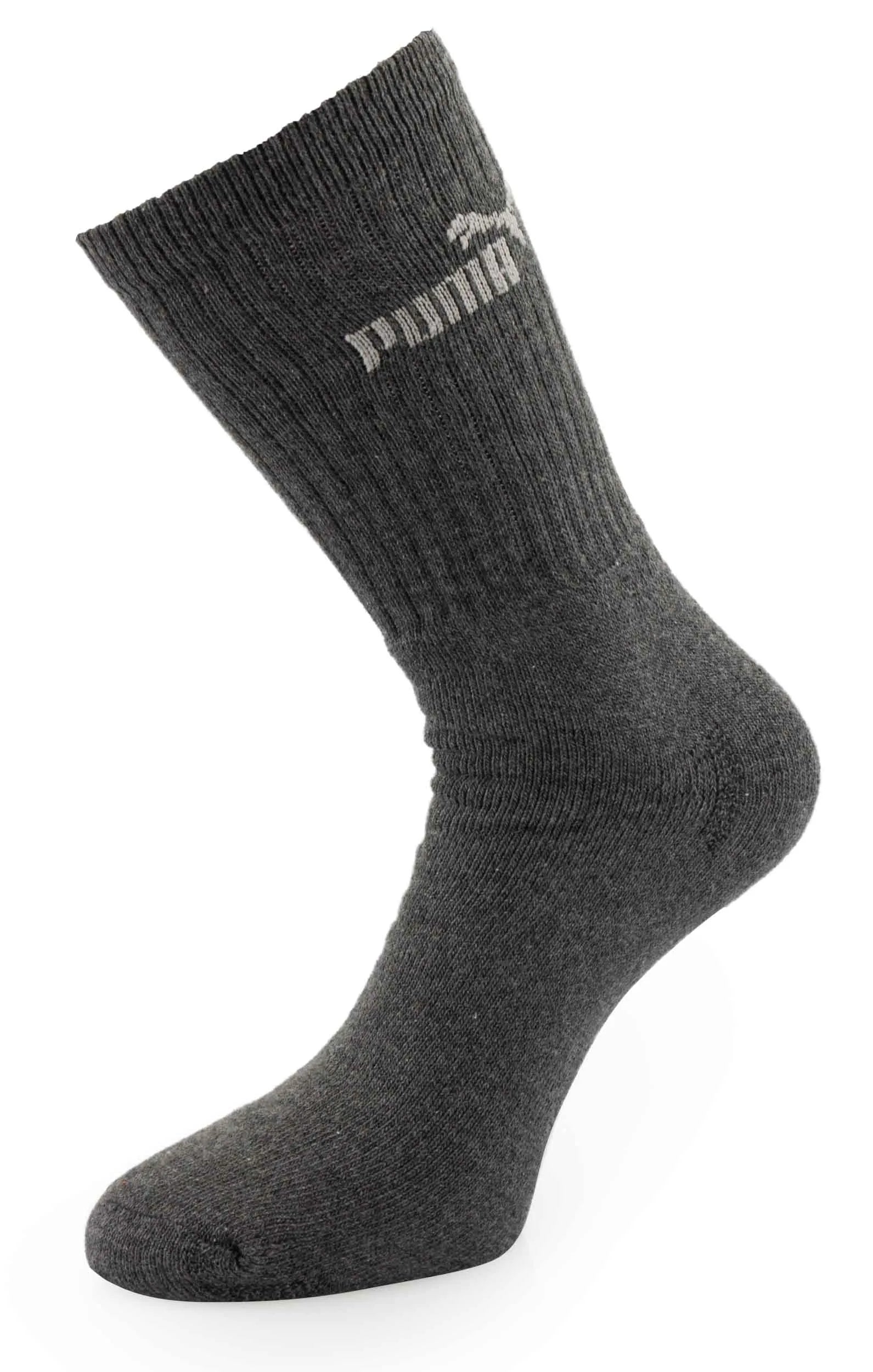 Puma Crew Socks 3-Pack 39-42: Algodón, transpirable, unisex