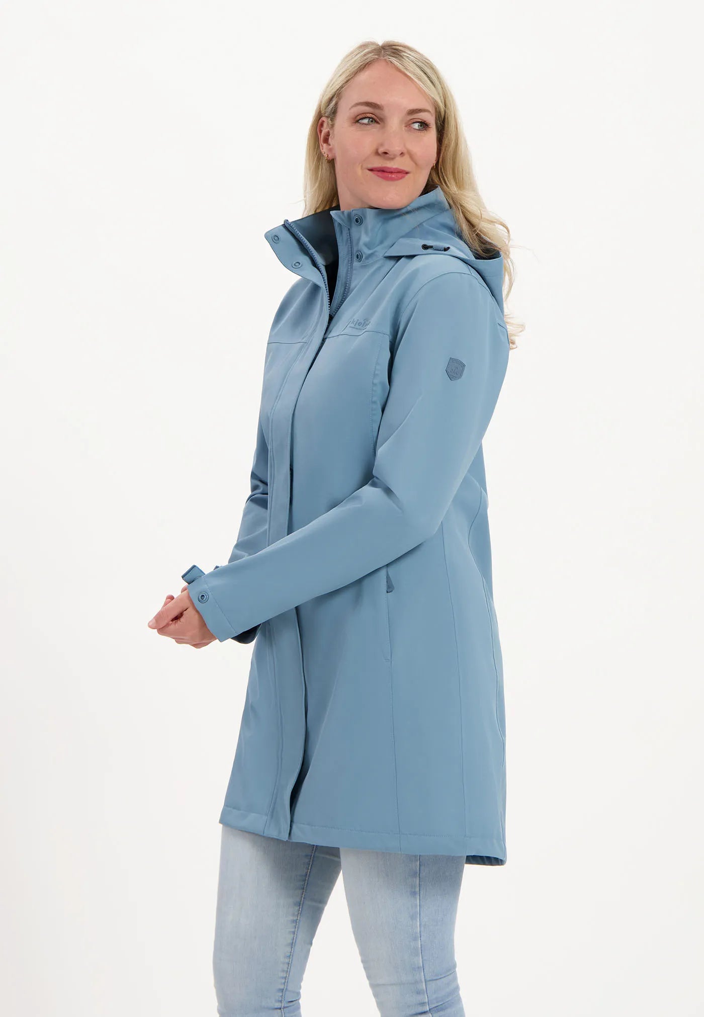 Women's softshell coat kjelvik nova blue 2xl