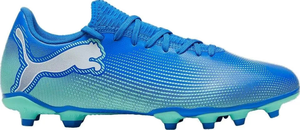 Buataisí Peile Puma Mens Todhchaí 7 Seinn FG/AG Football Boot Blue Blue Blue 47