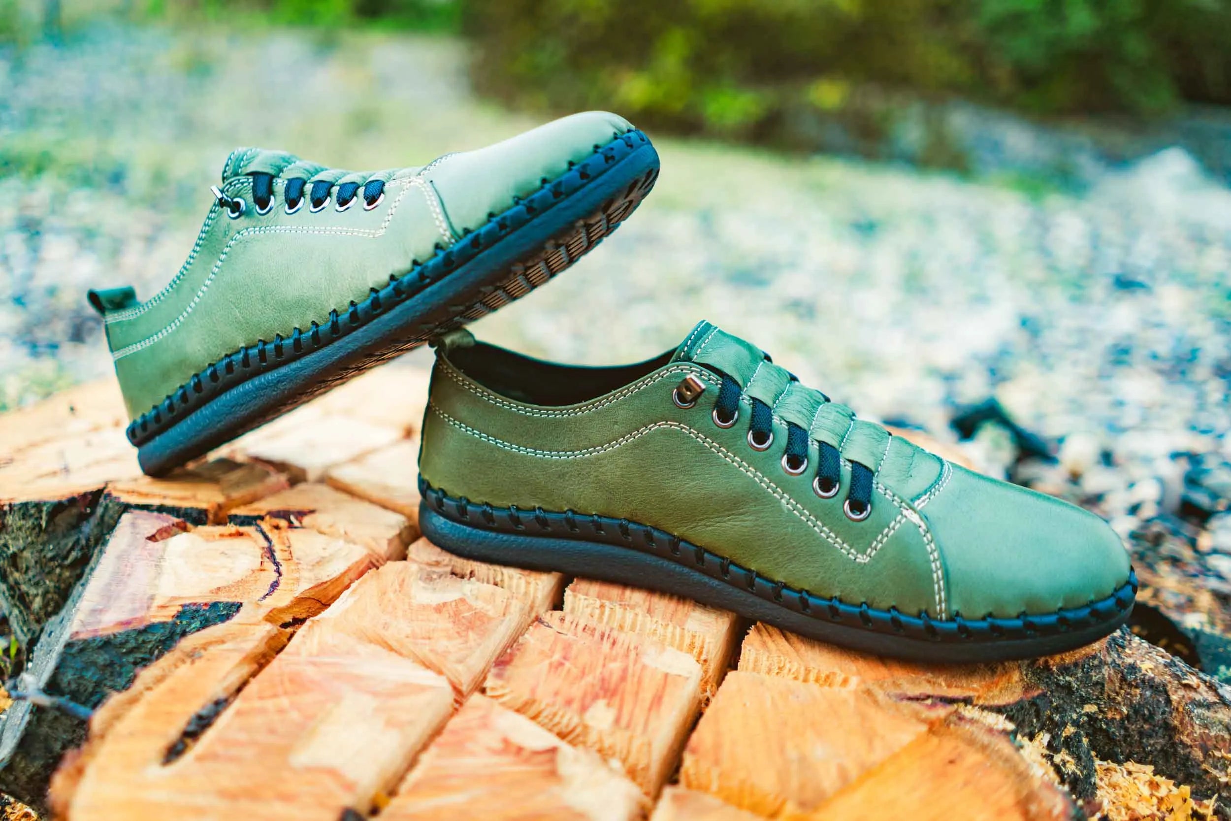 Botas de aprendizaje de damas Nell M6019 Oliva oscura - Tamaño 41