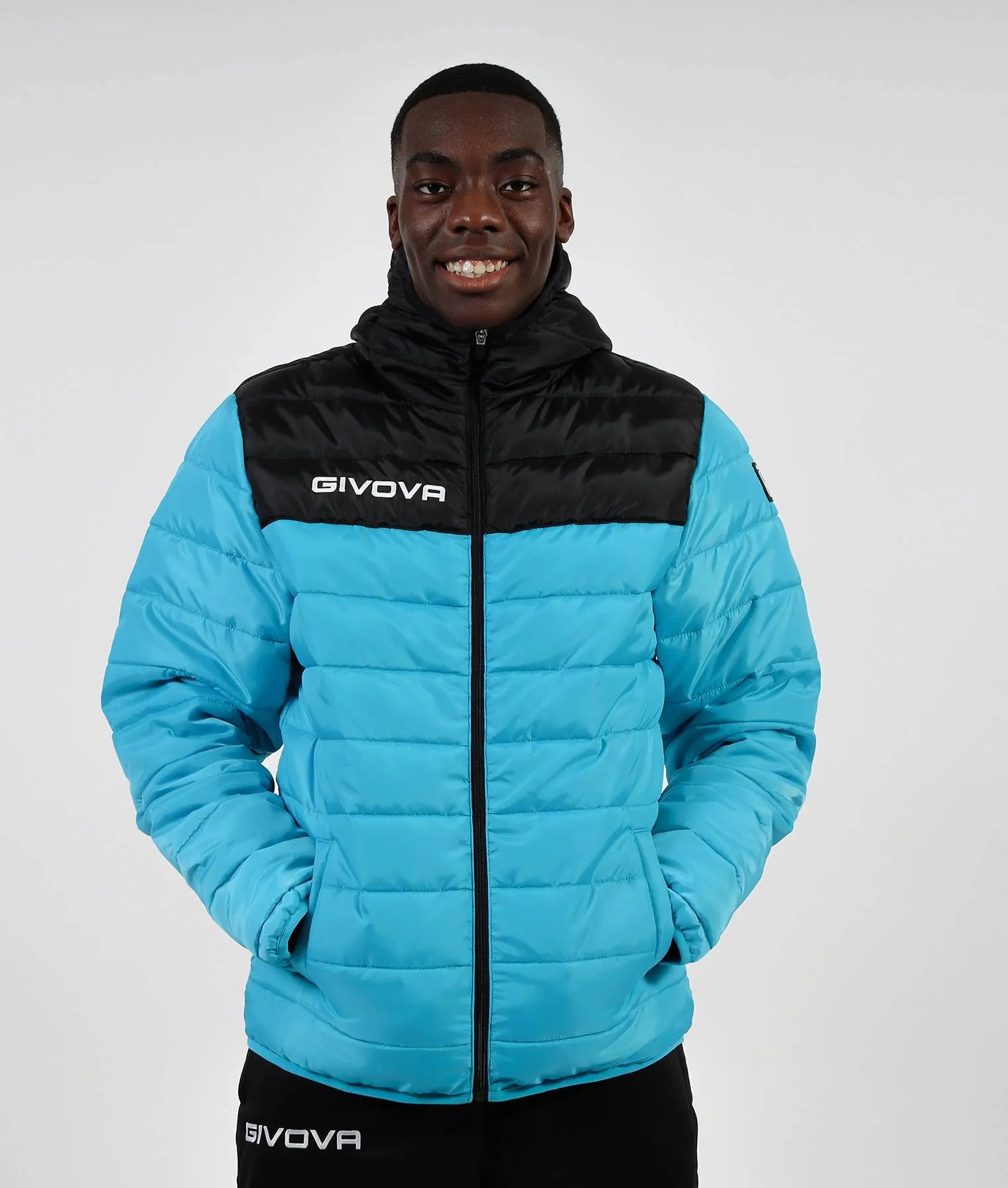 Sport Unisex Jacke Givova Jacke Oslo Turquoise M.