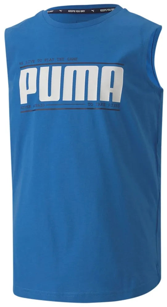Camicia sportiva per bambini Puma senza maniche - traspirante e leggero