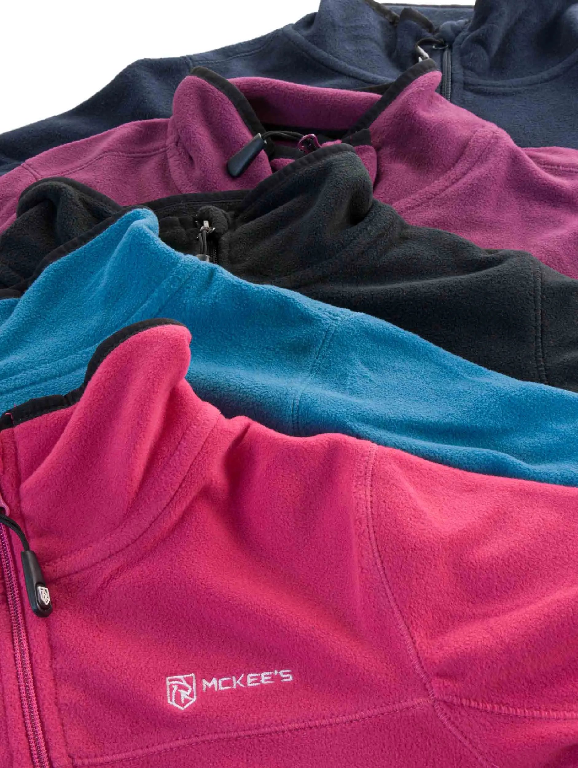 Dámské McKees Mussala Rasberry Polar Fleece Hoodie, S