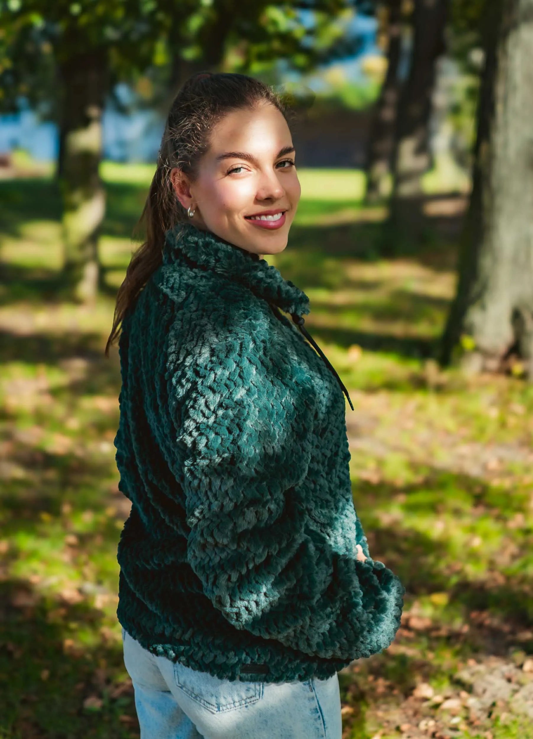 Kjelvik Ladies Sweatshirt Ann 60 Green - Comfort & Style