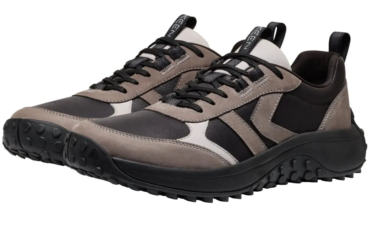 Heren Leren Schoenen Keen Men KS86 Lea Brindle/Plaza Taupe Beige 42