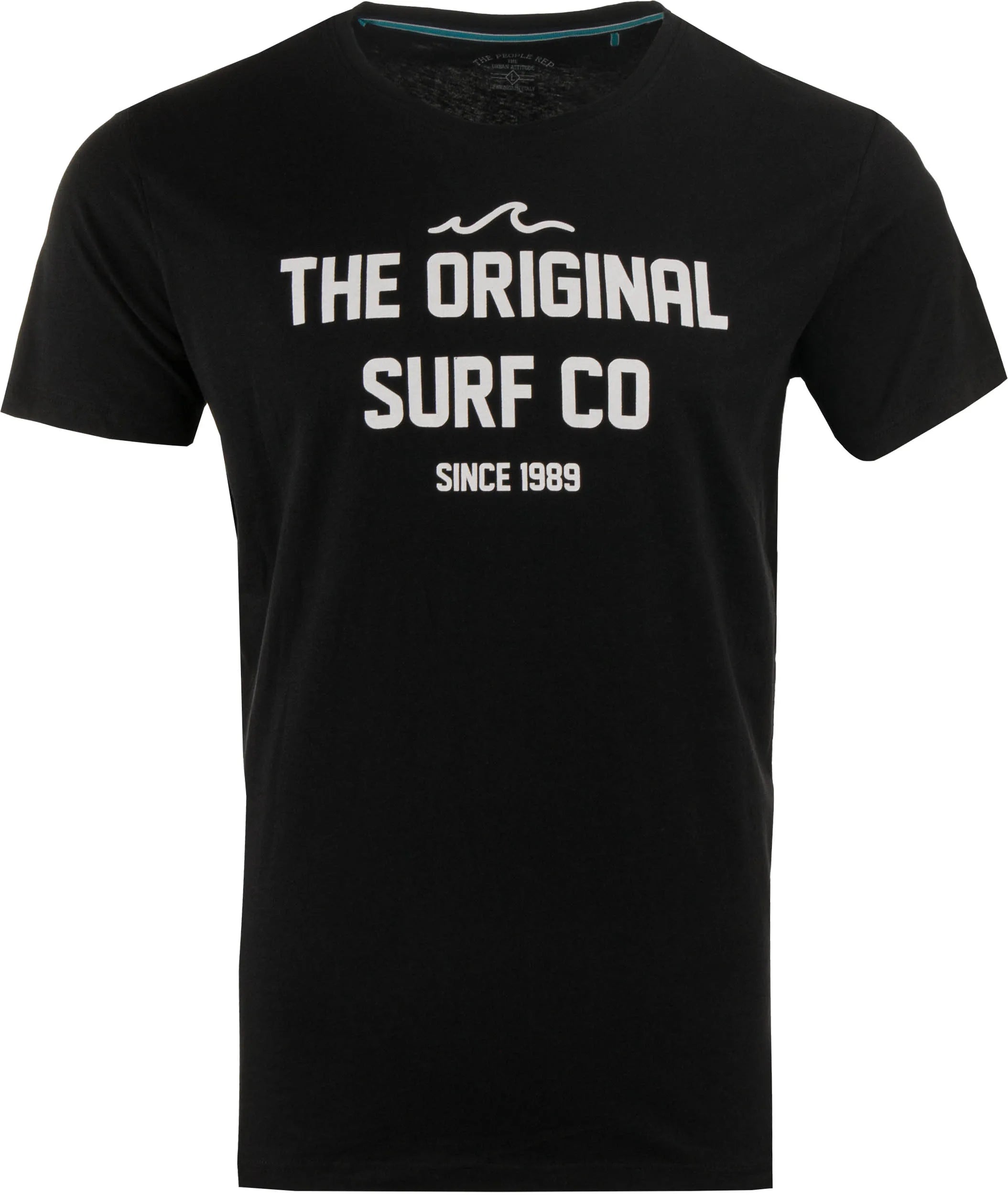 Camiseta de hombre negro Balthazar: algodón de lujo, ajuste perfecto