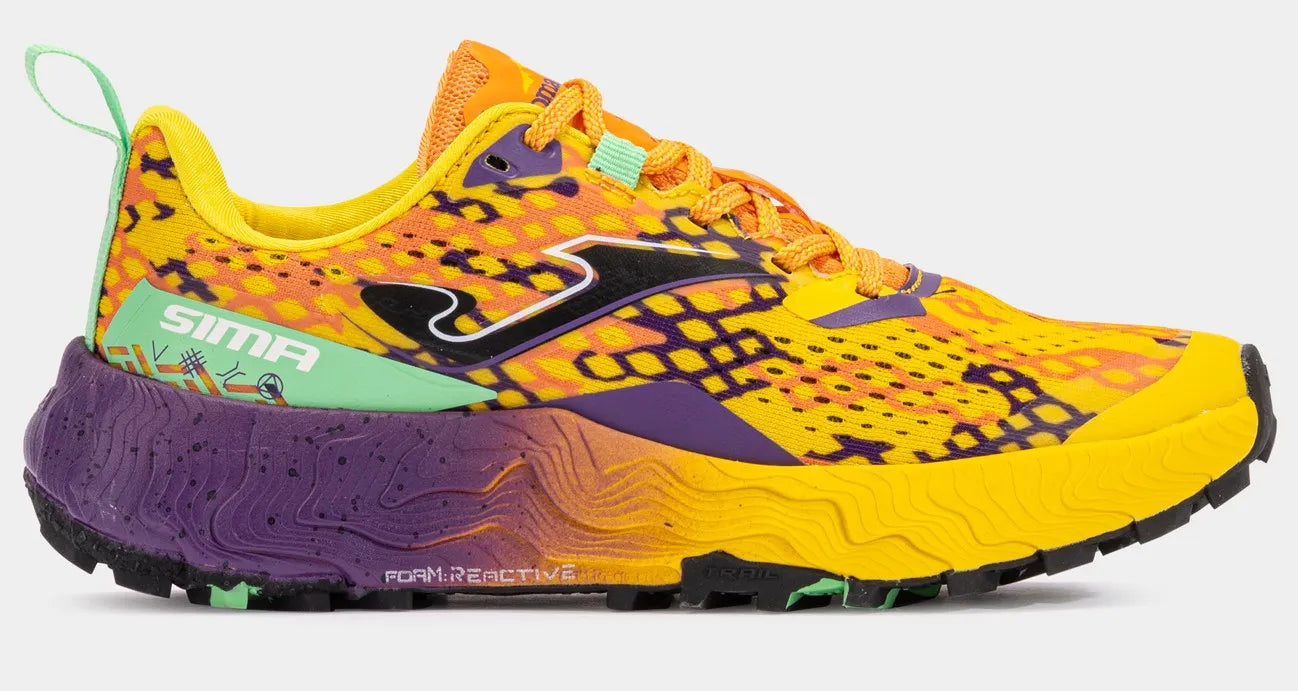 Zapatillas para correr de damas Joma Sima Orange-Purple Tamaño 41