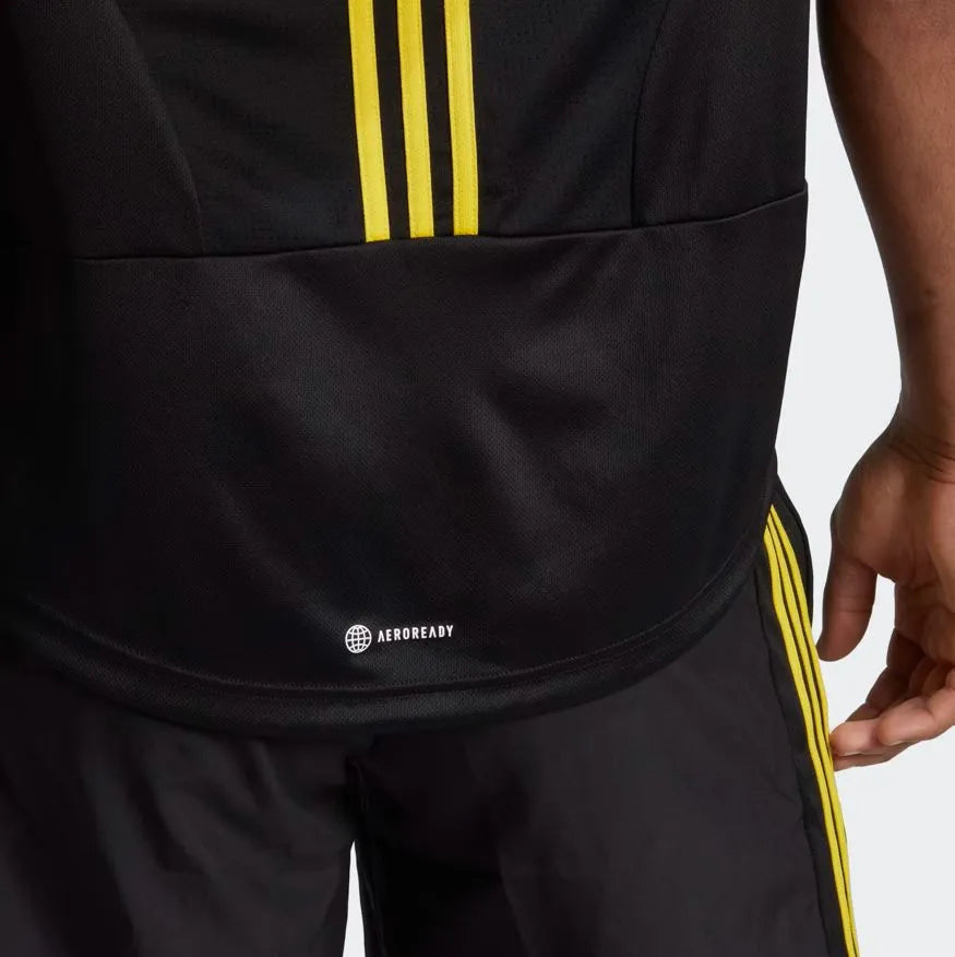 Adidas aeroready HIIT 3S T-shirt Mænd Black XL