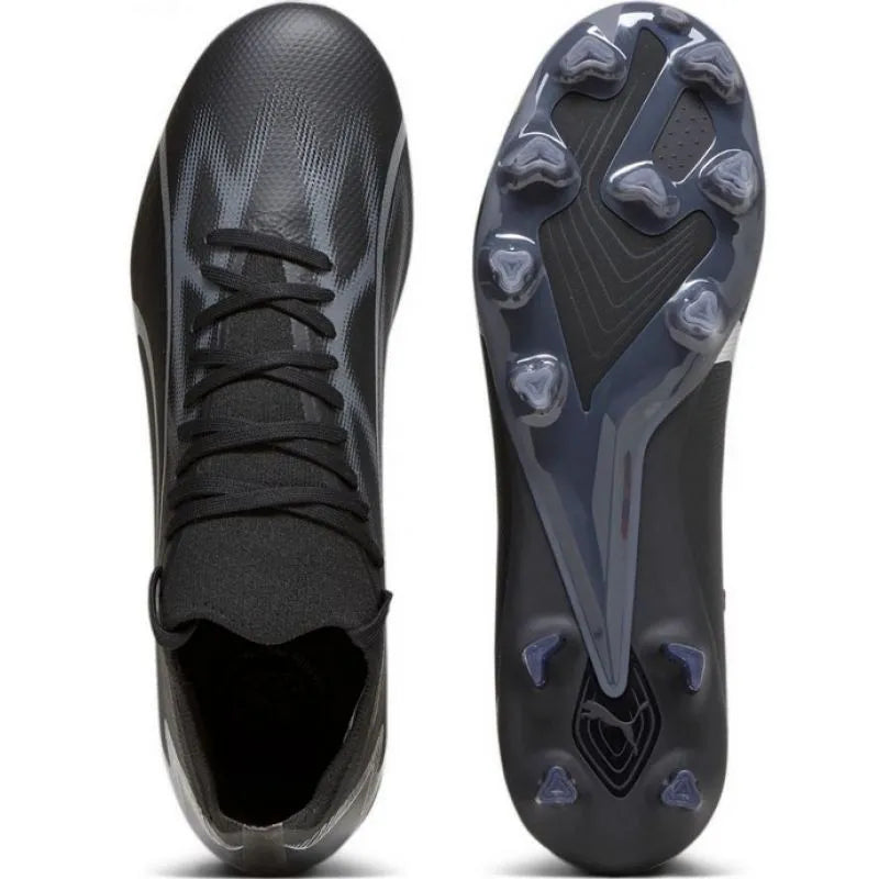 Puma Ultra Match FG-AG Football Boots Black-Asphalt 45