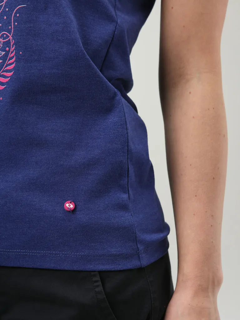 Dames Tanktop Loas Auli Blauw Blauw S