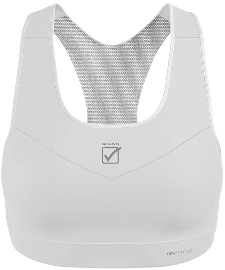 Reggiseno sportivo Givova top Donna White L