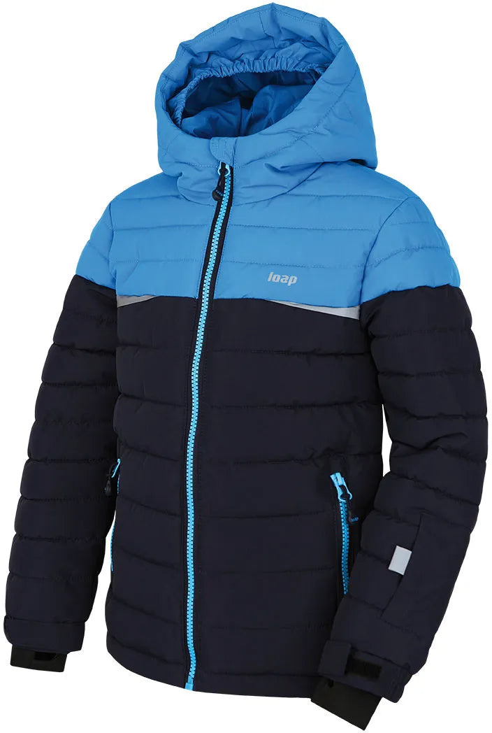 Children's ski jacket loap fumar dark blue 112-116