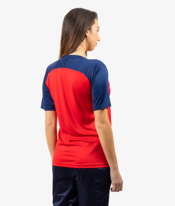 Camiseta deportiva Givova Capo Red-Navy XL
