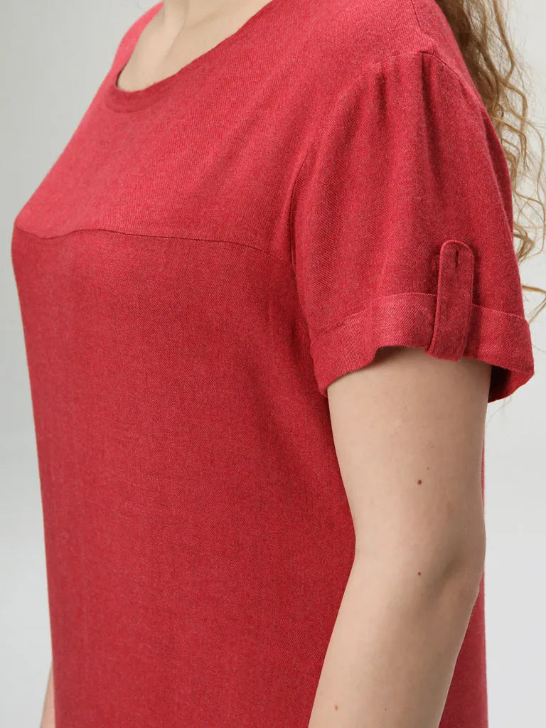 Dámske šaty loap nebraska červené l